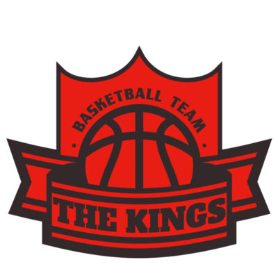 The Kings Basketball team Logo Template Miniatura