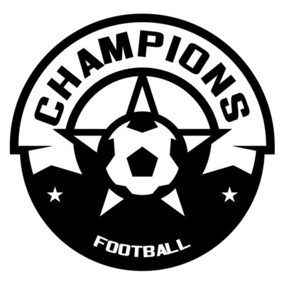Champions Football logo template Miniatura