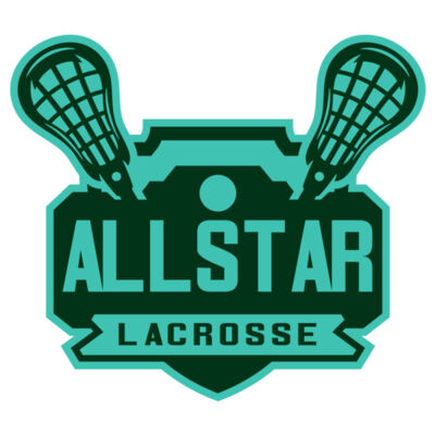 All stars Lacrosse Logo Template Miniatura