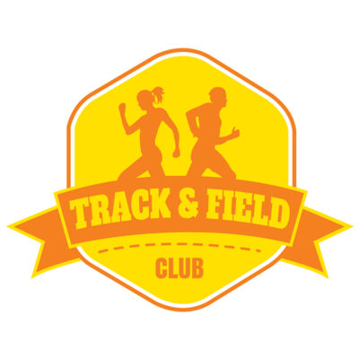 Track & Field Team Logo 05 Miniatura